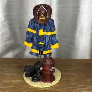 Fallen Angel Hero Fireman Jacket Hat Boots 5.5” Figurine
